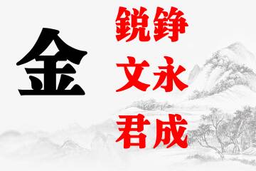 男宝宝五行带金名字优选