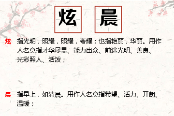 起名五行属火的男孩名字